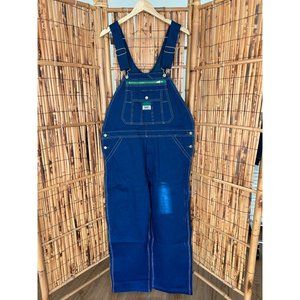 NWT Liberty Men’s Bib Overalls Carpenter Workwear in Blue